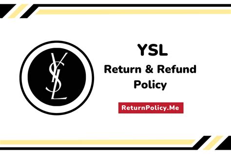 ysl beauty return policy|ysl repair policy.